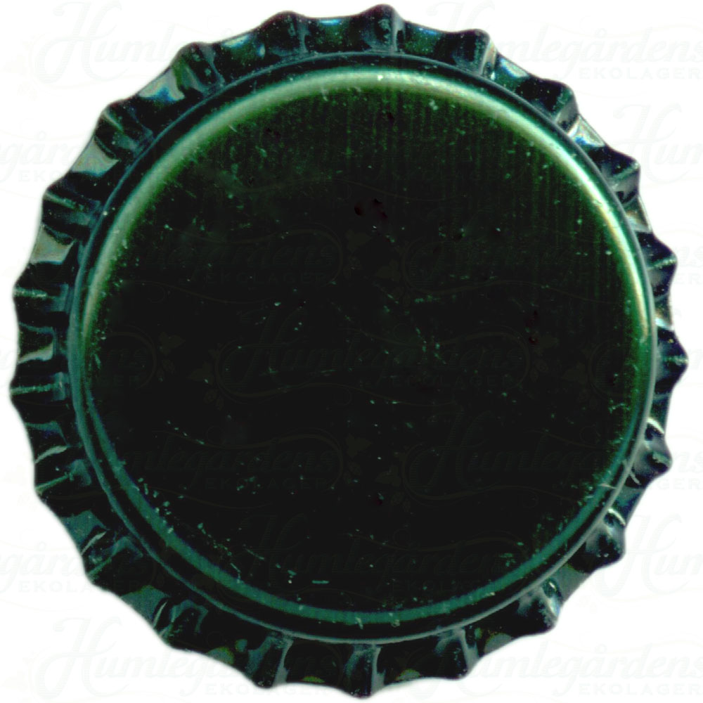 Humlegårdens Ekolager - Dark green beer bottle caps, 250 pcs