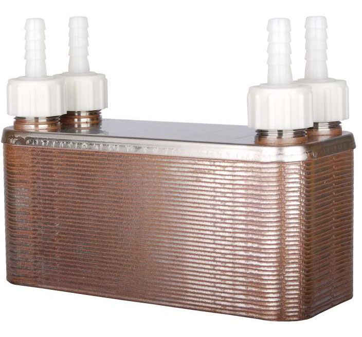 Humlegårdens Ekolager Counterflow Chiller, 36 plates (Brewferm)