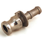 snabbkoppling i rostfritt typ E, hane med 1/2" (12 mm) slangnippel