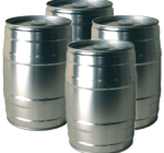 partyfat i plåt, 5 liter - 4 st till specialpris