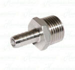 King Nipple Mini, 3/8" nippel med 1/2" utvändig rörgänga