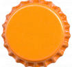 kronkapsyler, c:a 250 st, orange