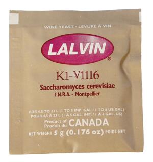 Lalvin ICV K1-1116 vinjäst 5 g