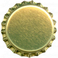 kronkapsyler, c:a 250 st, guld