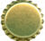 kronkapsyler, c:a 250 st, guld