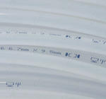 PE-slang, neutral, 3/8" yd, per meter